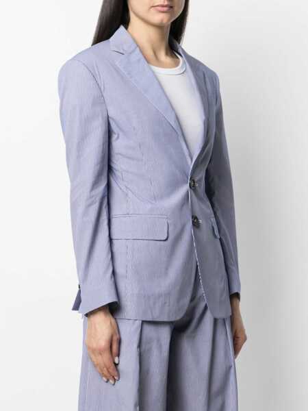 Sacouri DSQUARED2 Oversize Fit Blazer BLUE Femei (BM 8142673) 3
