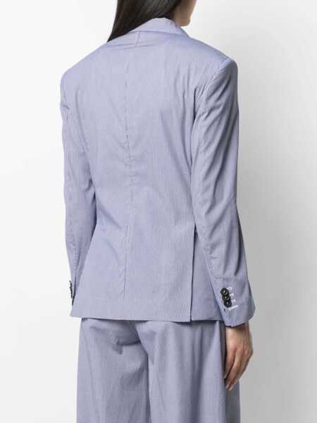 Sacouri DSQUARED2 Oversize Fit Blazer BLUE Femei (BM 8142673) 4
