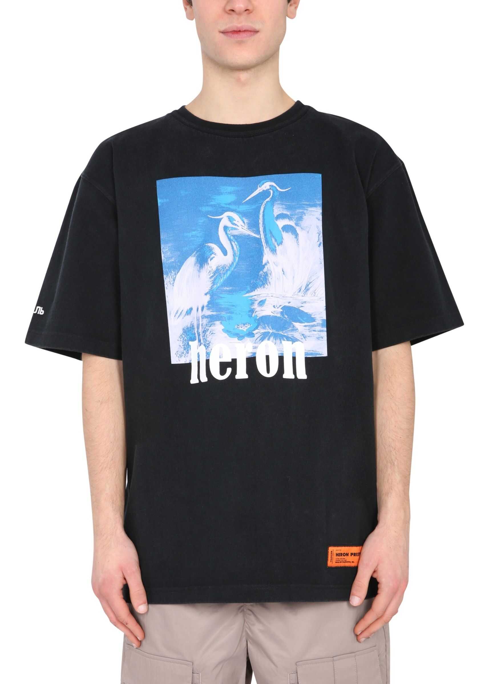 Heron Preston Crew Neck T-Shirt BLACK