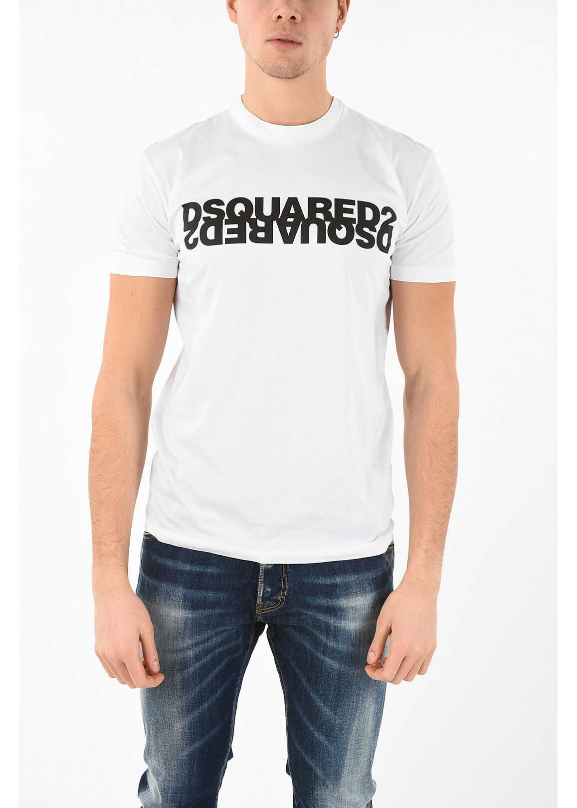 DSQUARED2 Printed Cool Fit T-Shirt White
