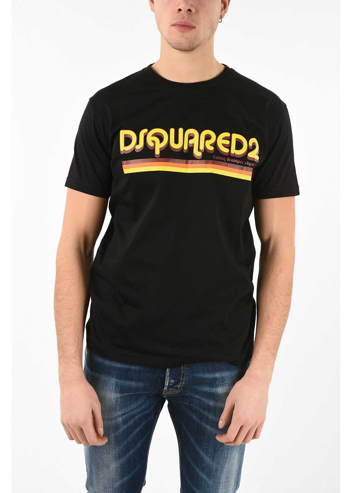 DSQUARED2 Printed Cool Fit T-Shirt Black