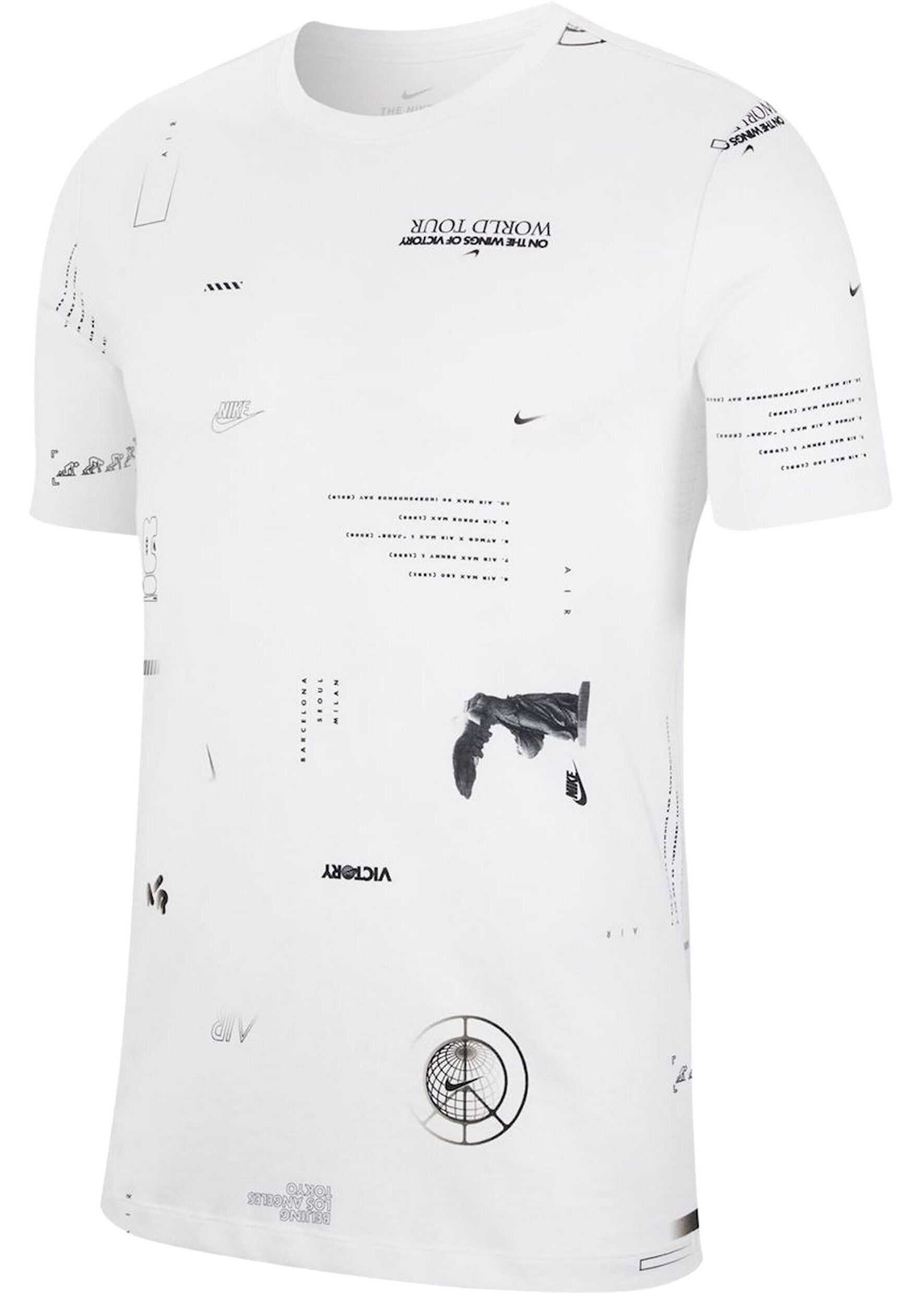 Nike M Nsw Ss Tee Music Aop CW0408* Alb