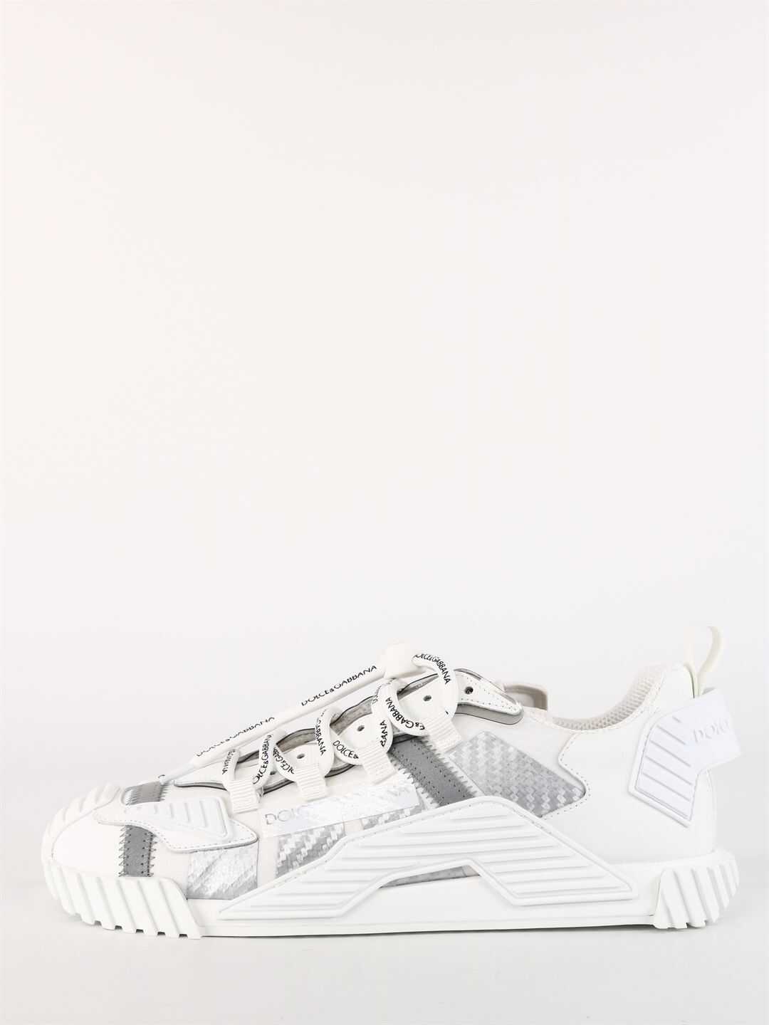 Dolce & Gabbana Ns1 Sneakers In A Mix Of Materials White