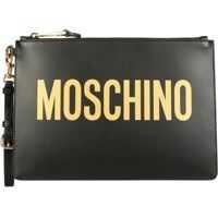 Genti mini Pouch With Maxi Logo Femei