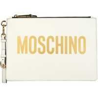 Genti mini Pouch With Maxi Logo Femei