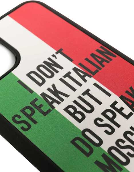 Huse mobil & tablete Moschino Iphone 11 Pro Italian Slogan Cover MULTICOLOUR Femei (BM 8145631) 3