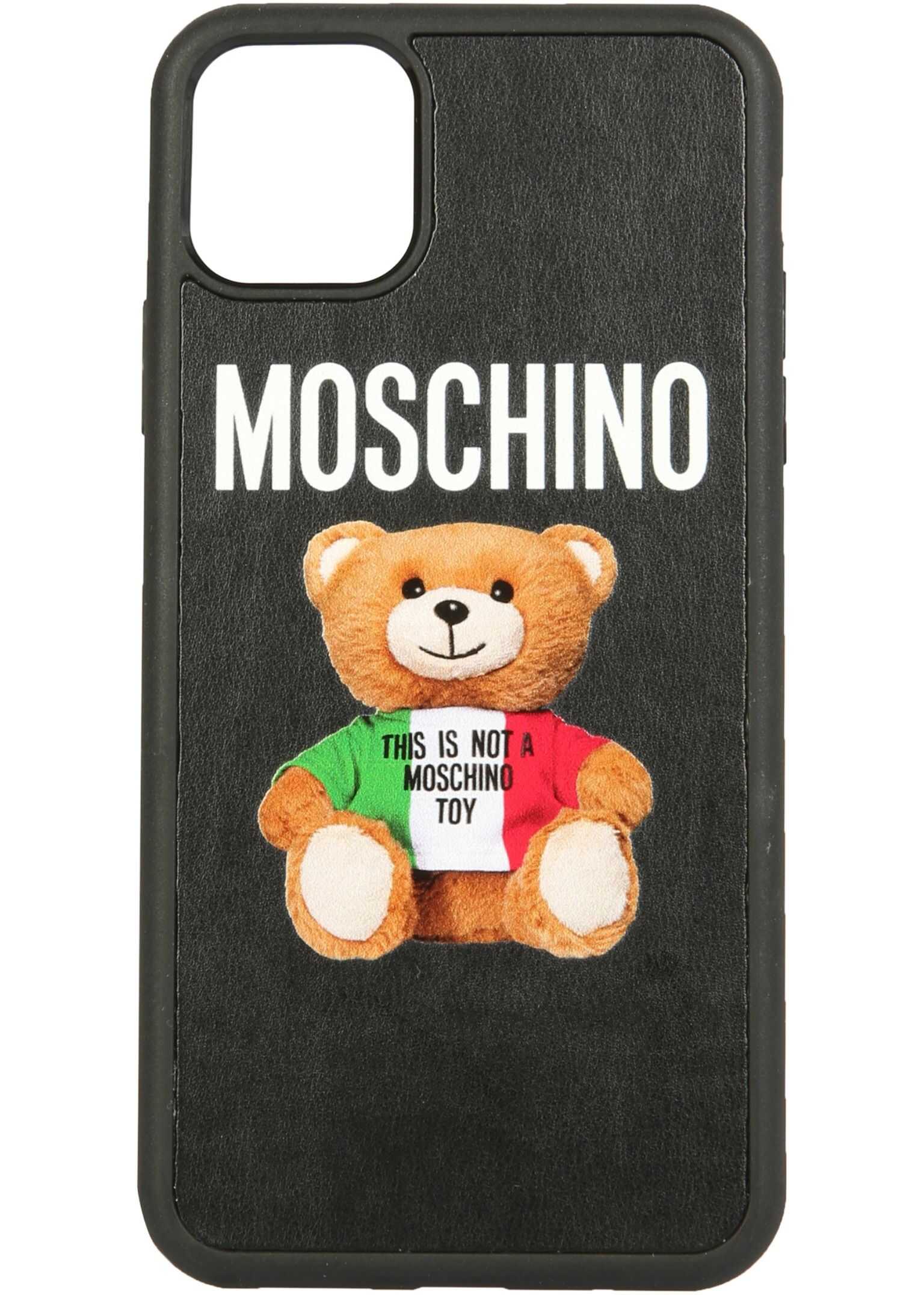 Moschino Iphone 11 Pro Max Cover 79478301_1555 BLACK