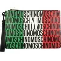 Genti mini Clutch With Lost & Found Tricolour Print Femei