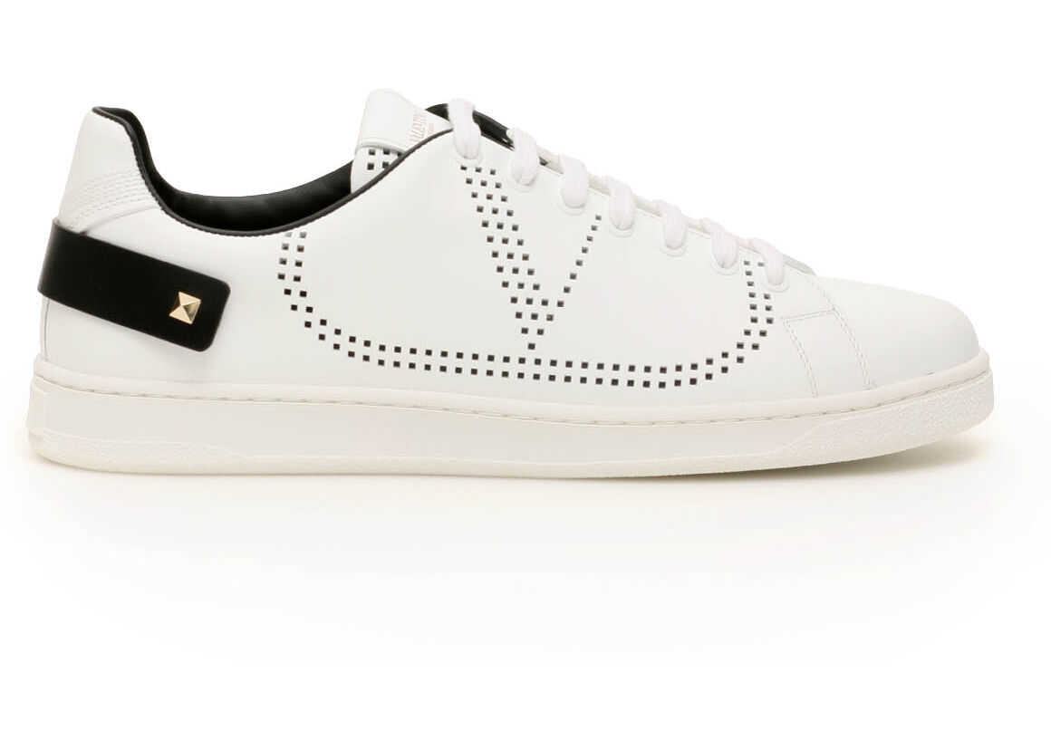 Valentino Garavani Backnet Vlogo Sneakers VY2S0C04DYH BIANCO NERO BIANCO