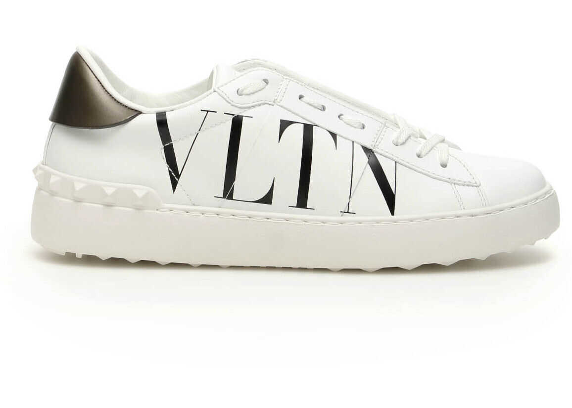 Valentino Garavani Vltn Open Sneakers BIANCO NERO BIANCO