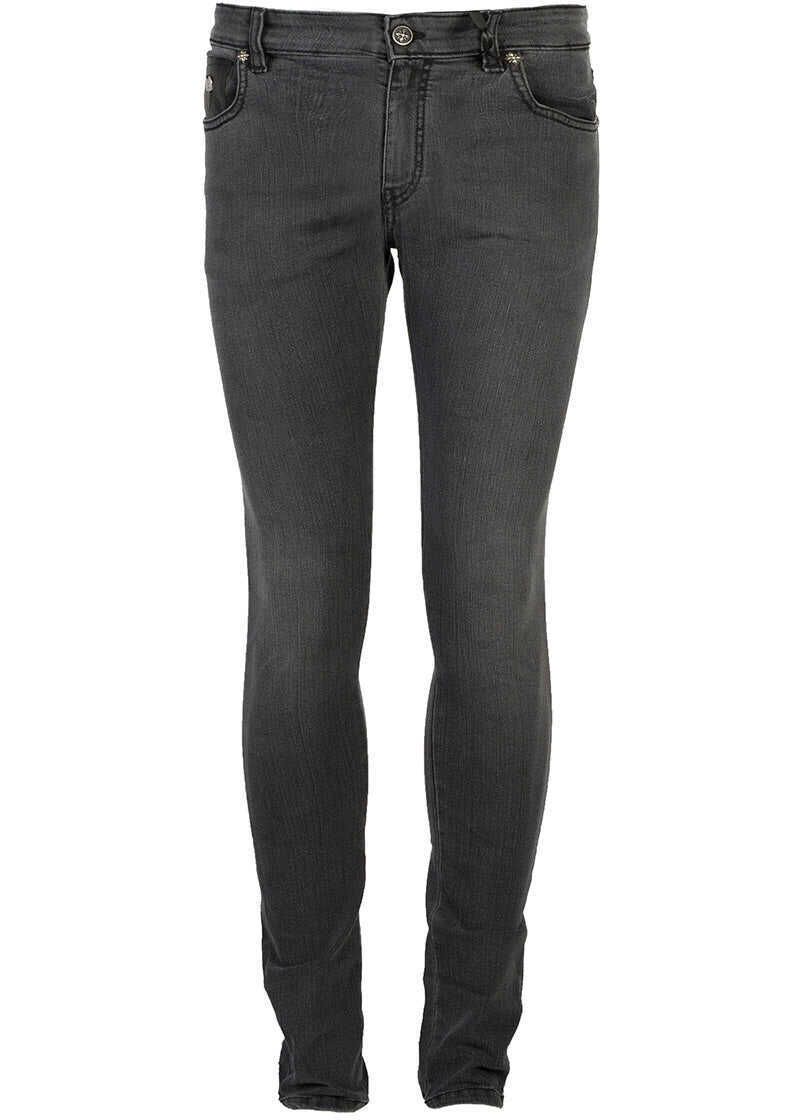 Blugi slim fit John Richmond RMP19186JE Czarny Barbati (BM 8147506) 2