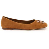 Pantofi fara toc Georgia Suede Ballet Flats Femei