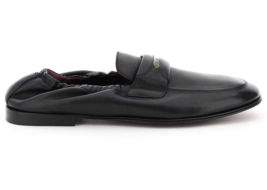 Dolce & Gabbana Ariosto Nappa Loafers A50435 AW593 NERO