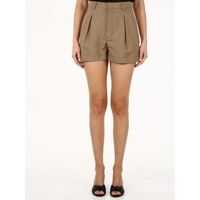 Pantaloni scurti Silk And Linen Shorts Femei