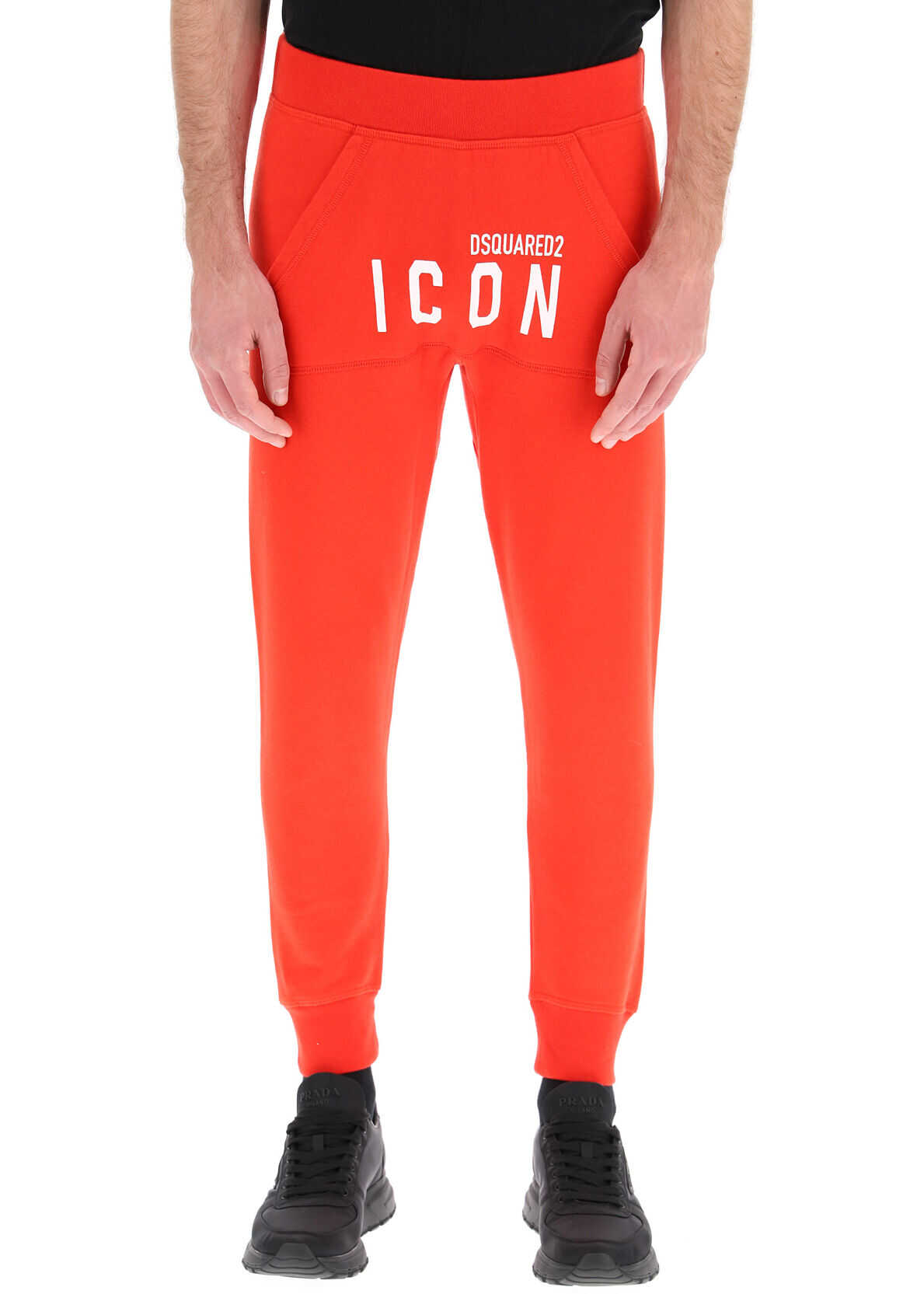 DSQUARED2 Icon Logo Sweatpants RED