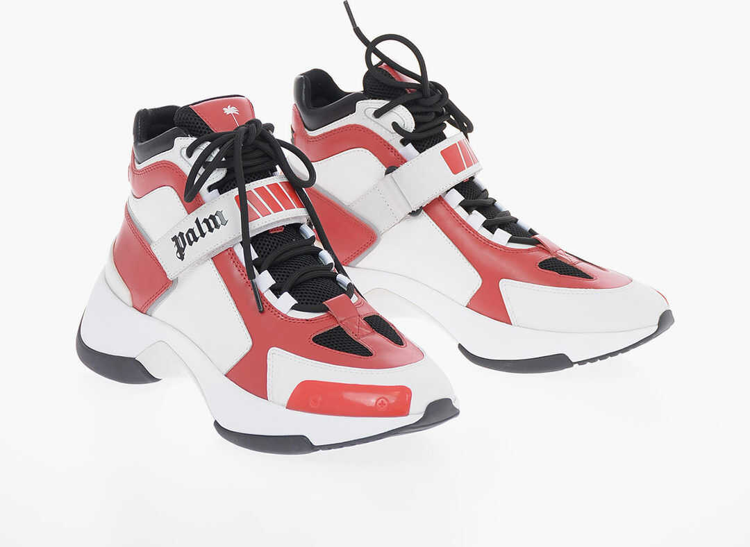 Leather HIGH RECOVERY Sneakers
