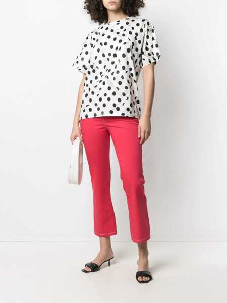 Blugi LOVE Moschino Skinny Kick Jeans RED Femei (BM 8156485) 2