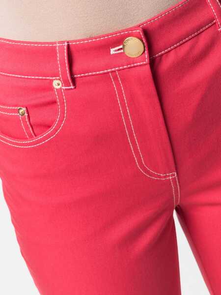Blugi LOVE Moschino Skinny Kick Jeans RED Femei (BM 8156485) 5