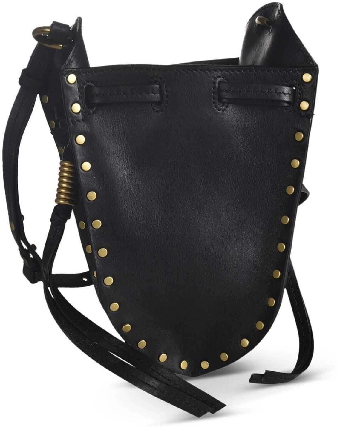 Isabel Marant Radji Bandolier Bag In Black* Black