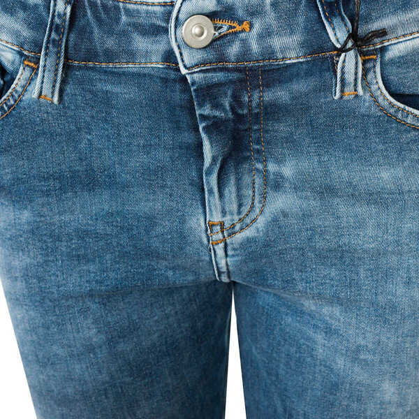 Blugi skinny Diesel Slandy 00SXJN Niebieski Femei (BM 8163190) 4