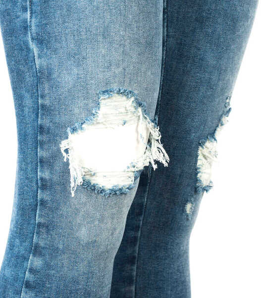 Blugi skinny Diesel Slandy 00SXJN Niebieski Femei (BM 8163190) 6