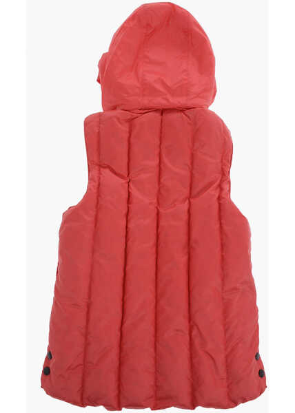 Geci de iarna Burberry Kids Sleeveless Down Jacket Red Baieti (BM 8163625) 2