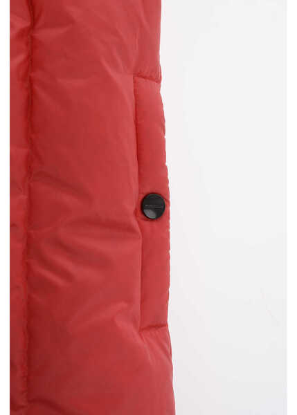Geci de iarna Burberry Kids Sleeveless Down Jacket Red Baieti (BM 8163625) 3