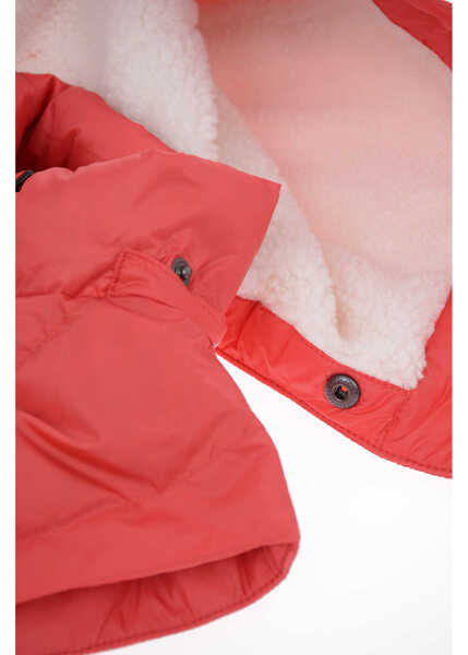 Geci de iarna Burberry Kids Sleeveless Down Jacket Red Baieti (BM 8163625) 4