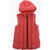 Burberry Kids Sleeveless Down Jacket Red