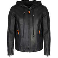 Geci de piele L-Restil 00SQVW Barbati