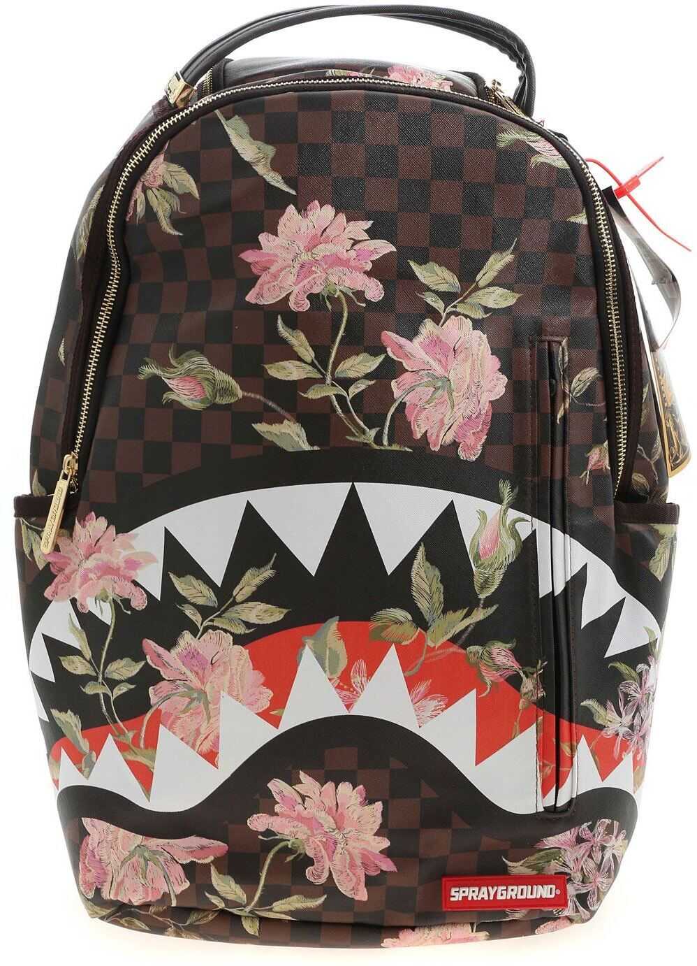 Sprayground Floral Pattern Multicolor Backpack Multi