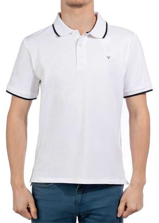 GUESS Polo T-Shirt M82P03 White