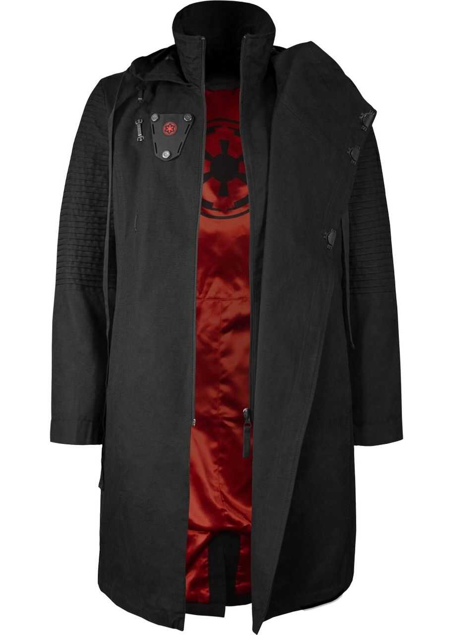 MUSTERBRAND Star Wars Sith Lord Hooded Parka MBSTW003 Black