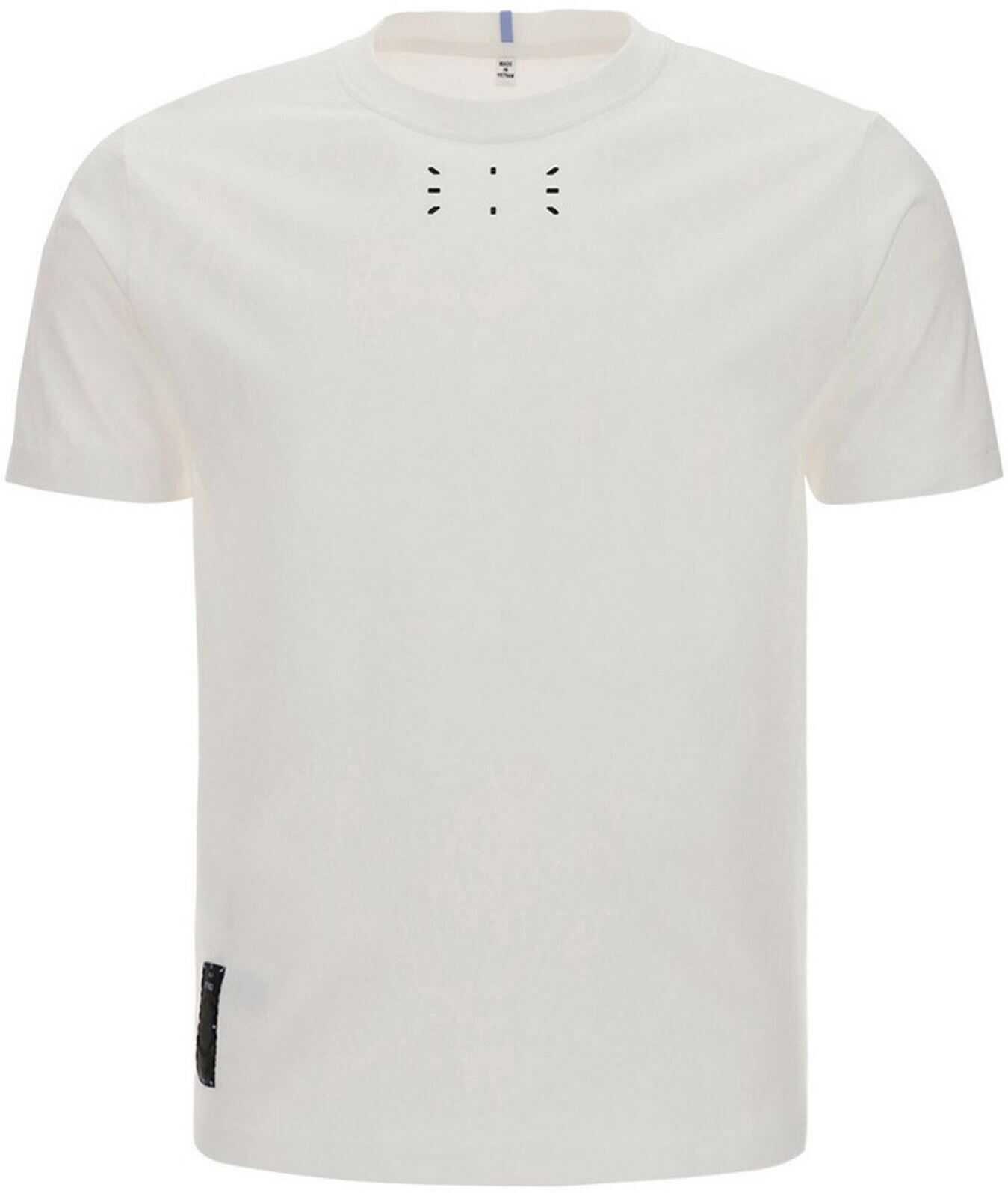 Embroidered T-Shirt In White