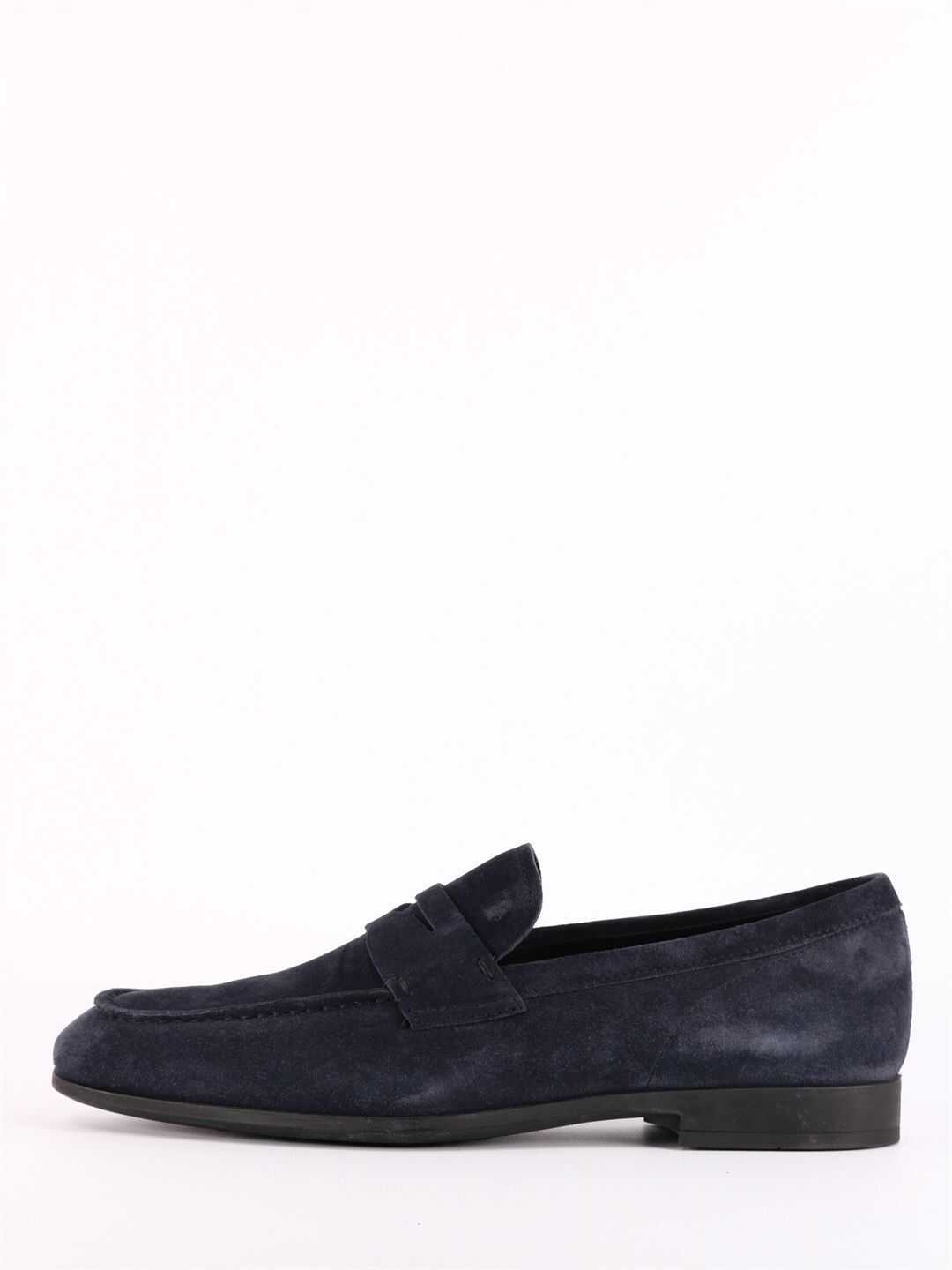 TOD’S Suede Loafer XXM51B00010 RE0 Blue b-mall.ro imagine 2022