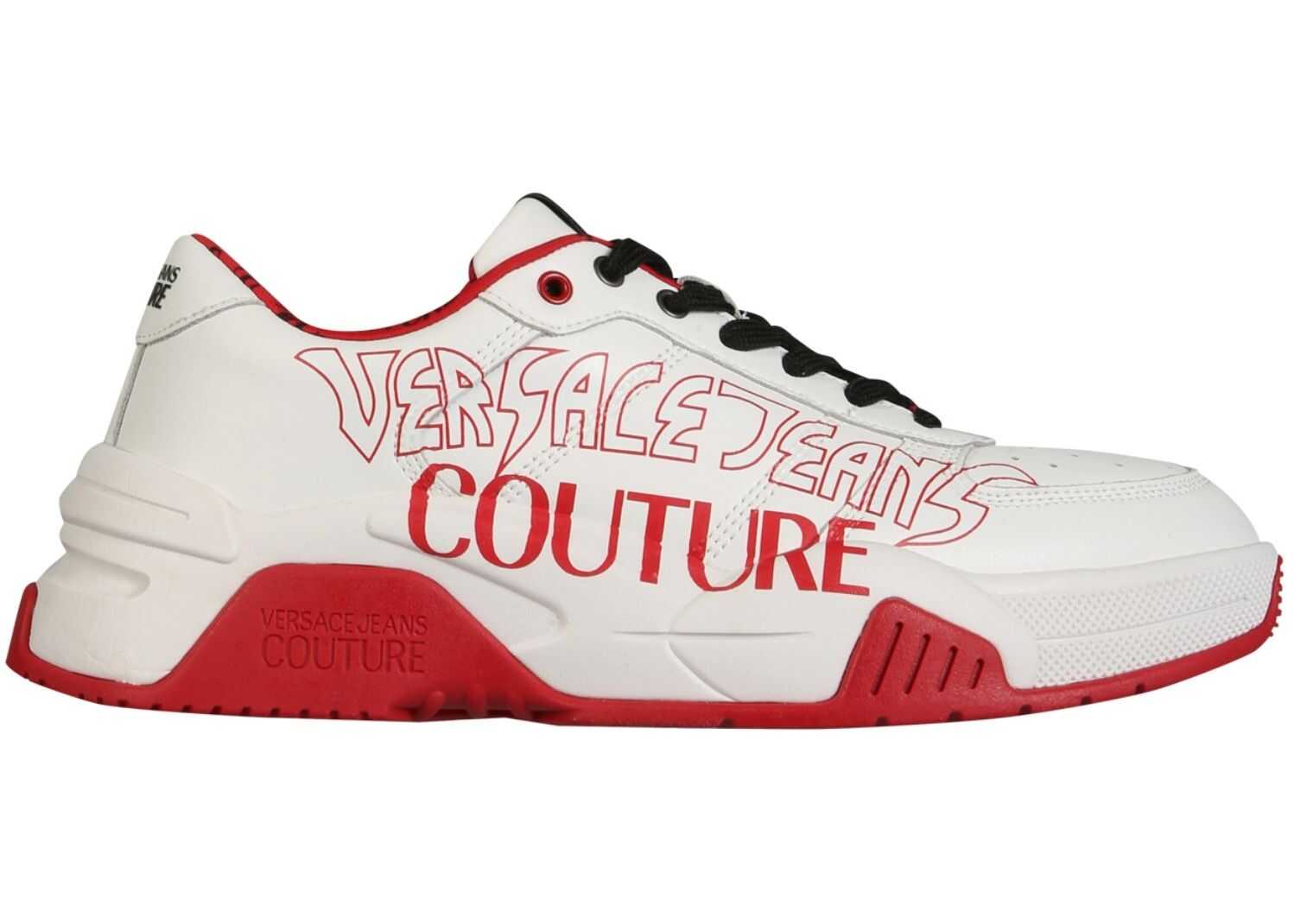 Versace Jeans Couture Sneaker With Logo WHITE