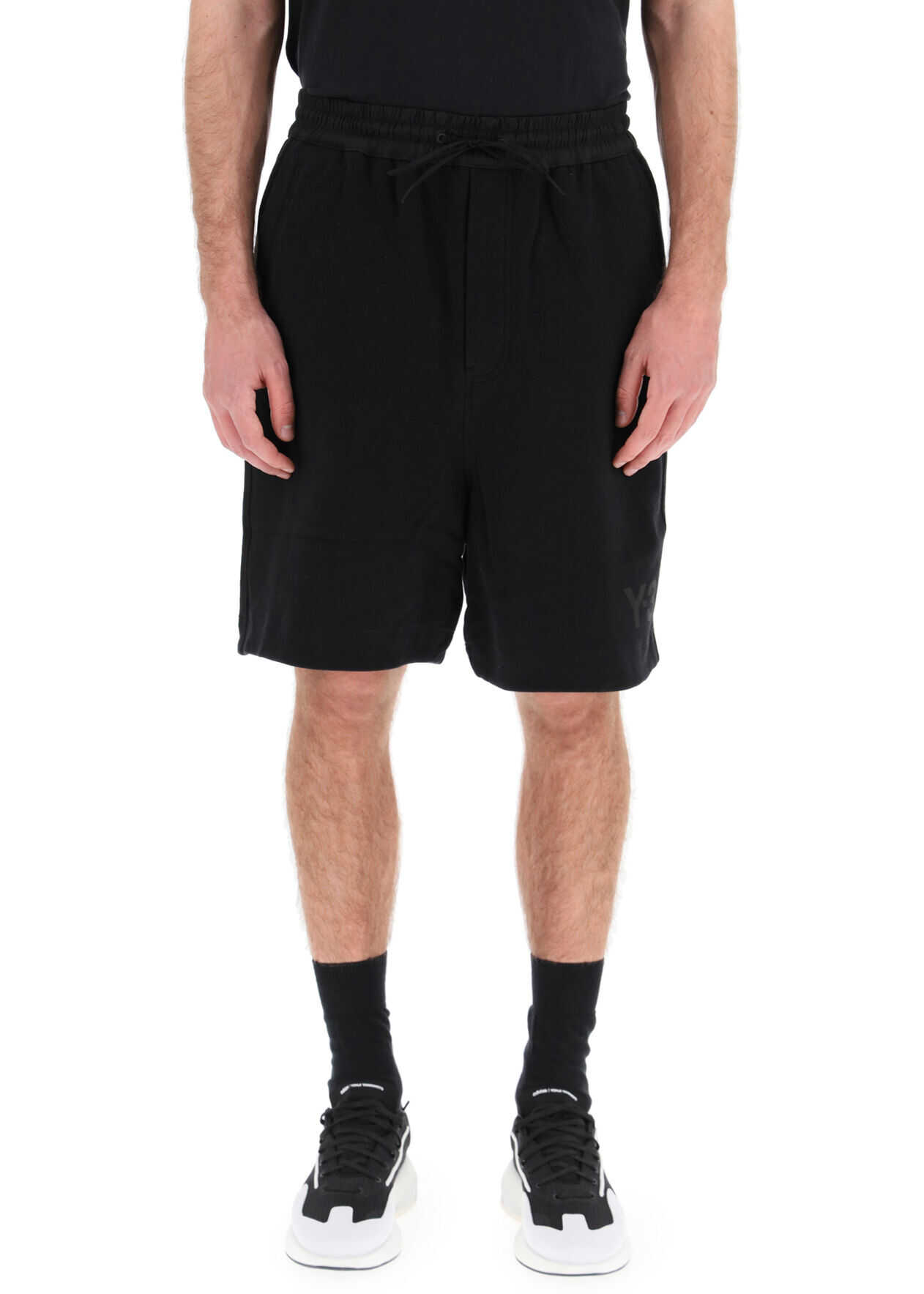 Y-3 Short Sweatpants With Logo FN3394 BLACK