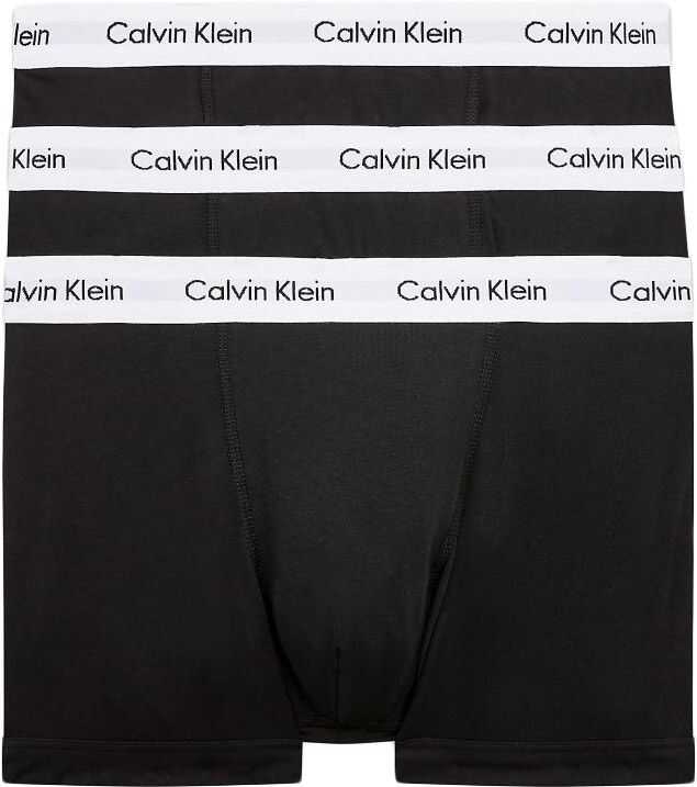 Calvin Klein Set 3 Boxeri U2664G Black imagine
