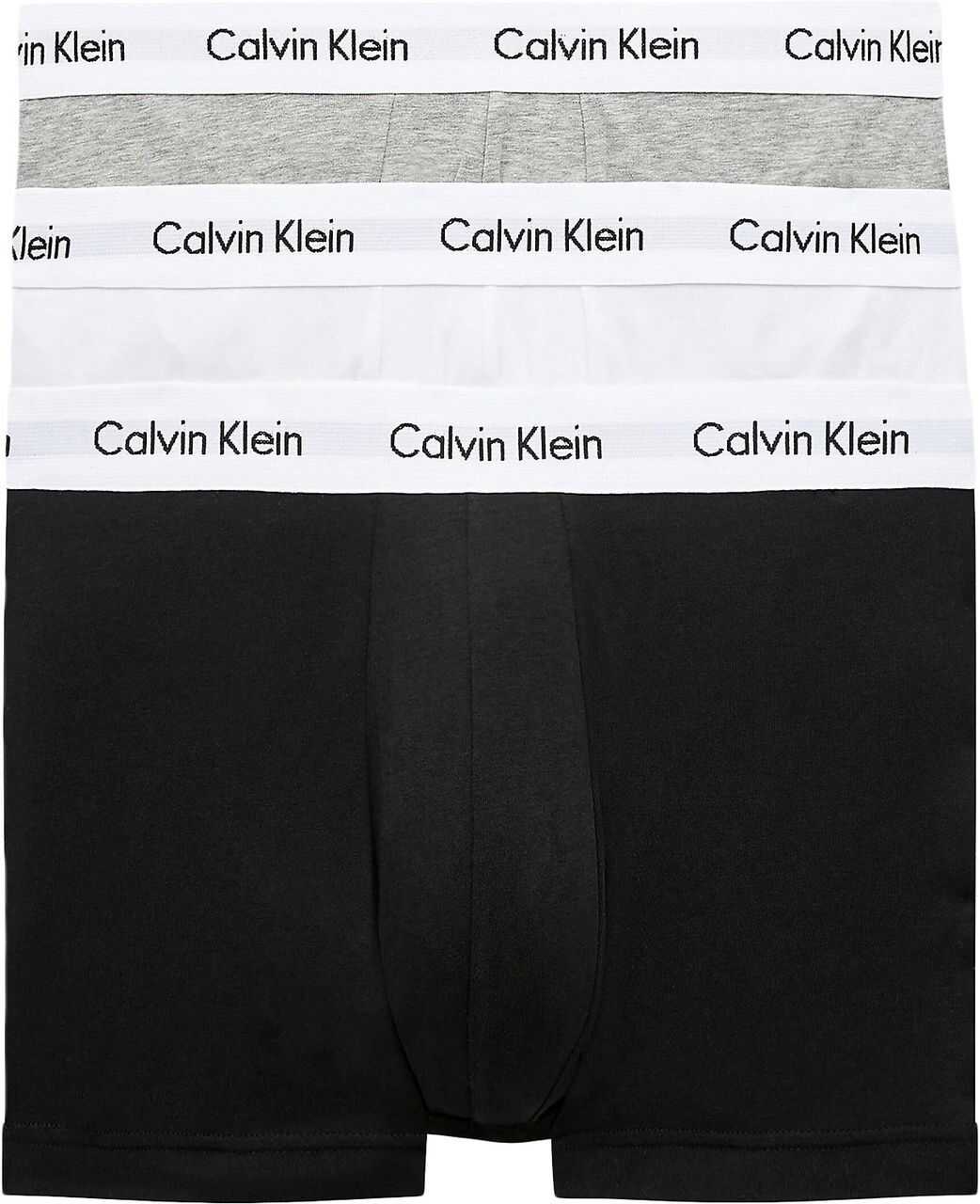 Calvin Klein Set 3 Boxeri U2664G Multicolour imagine