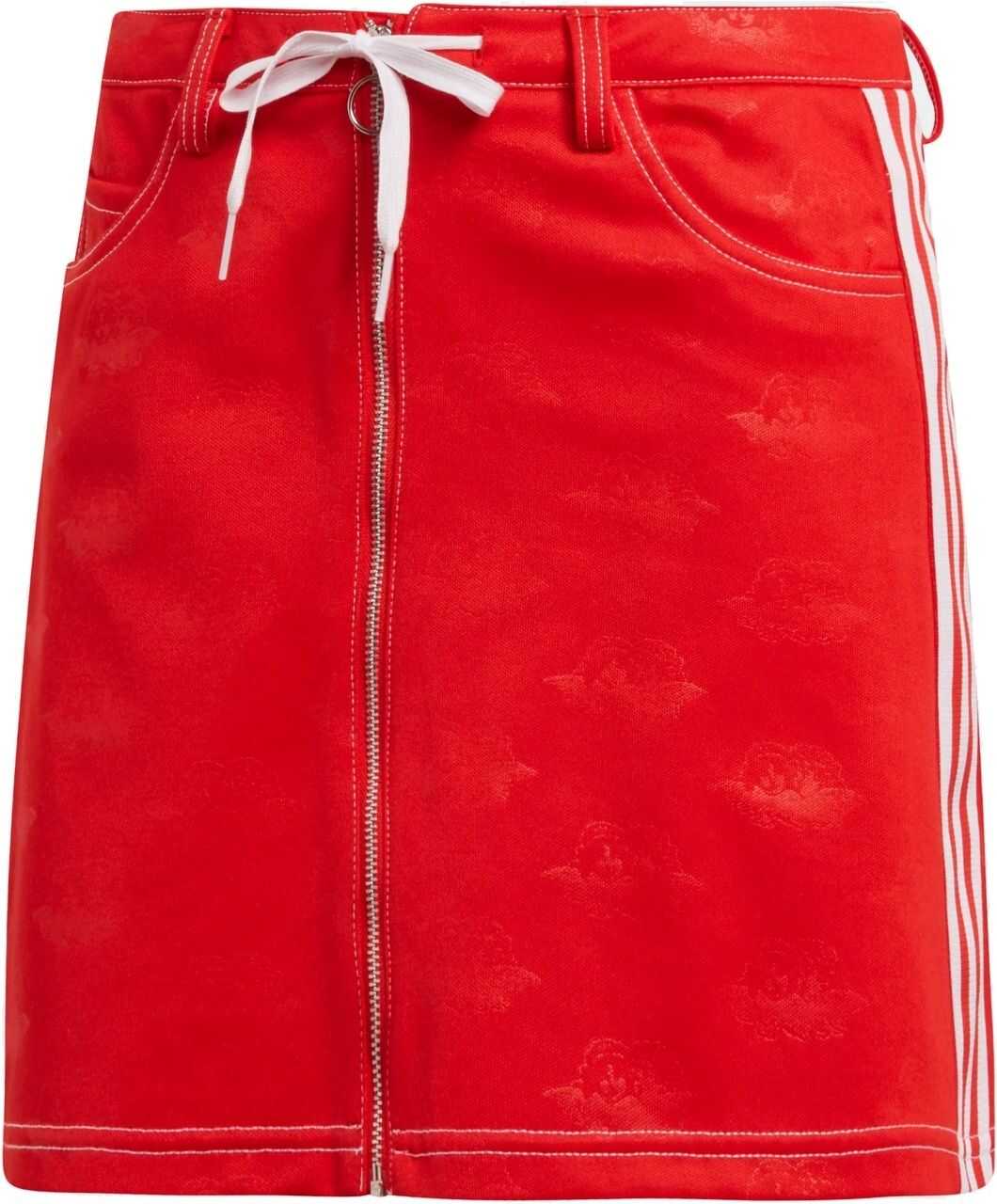 adidas X Fiorucci Track Skirt EK4784 Red