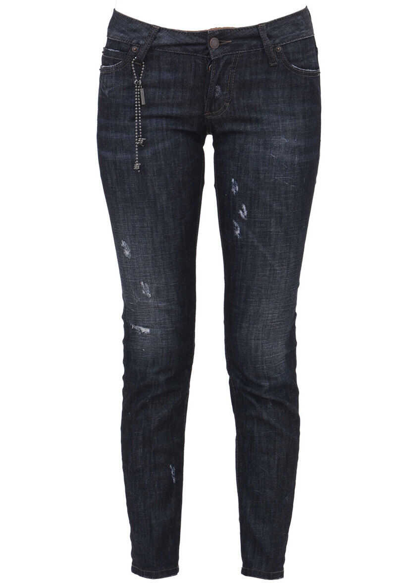 DSQUARED2 Jennifer Distressed Jeans Black