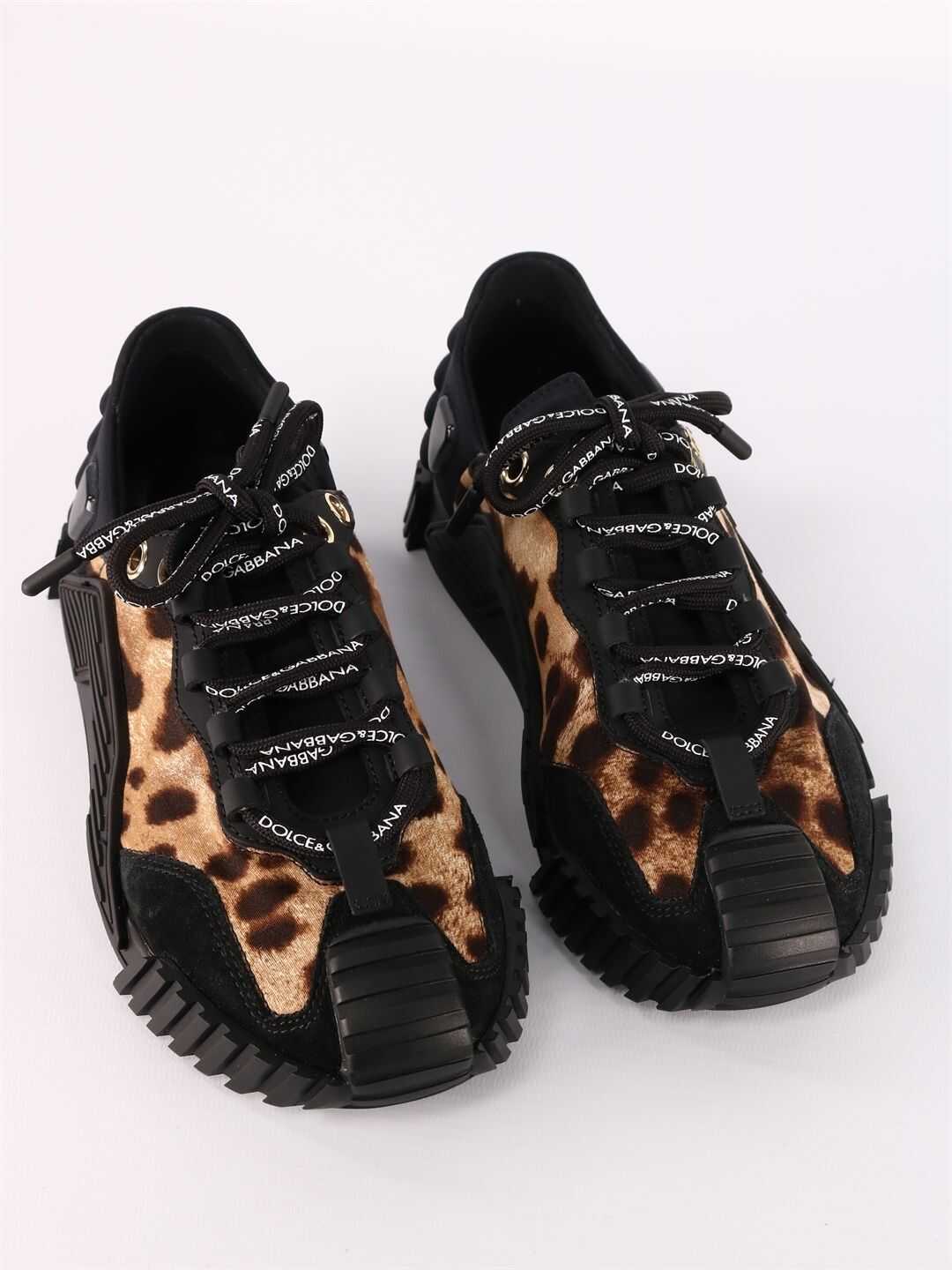 Dolce & Gabbana Ns1 Leo Sneaker Black