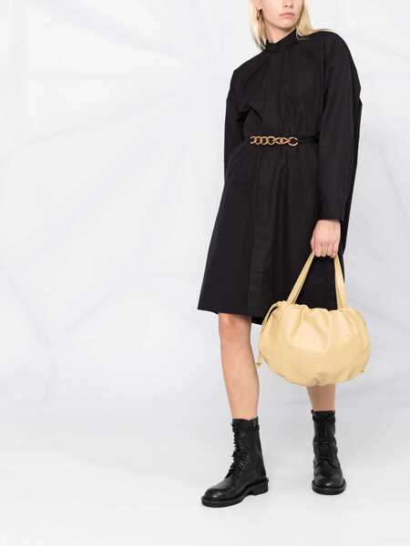 Rochii casual Givenchy Chemisier With Chain Belt BLACK Femei (BM 8191927) 2