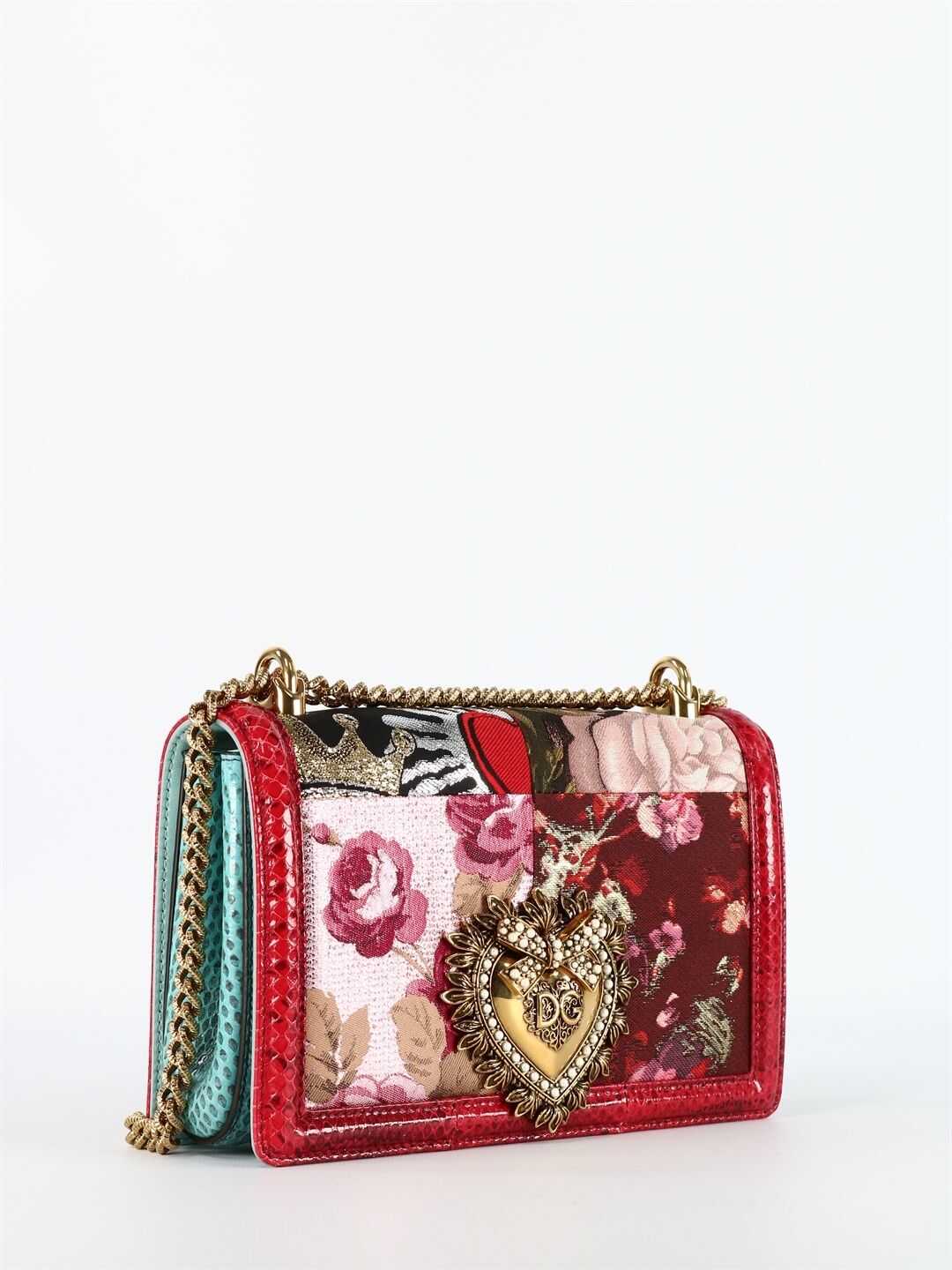 Dolce & Gabbana Devotion Patch Bag Multicolor