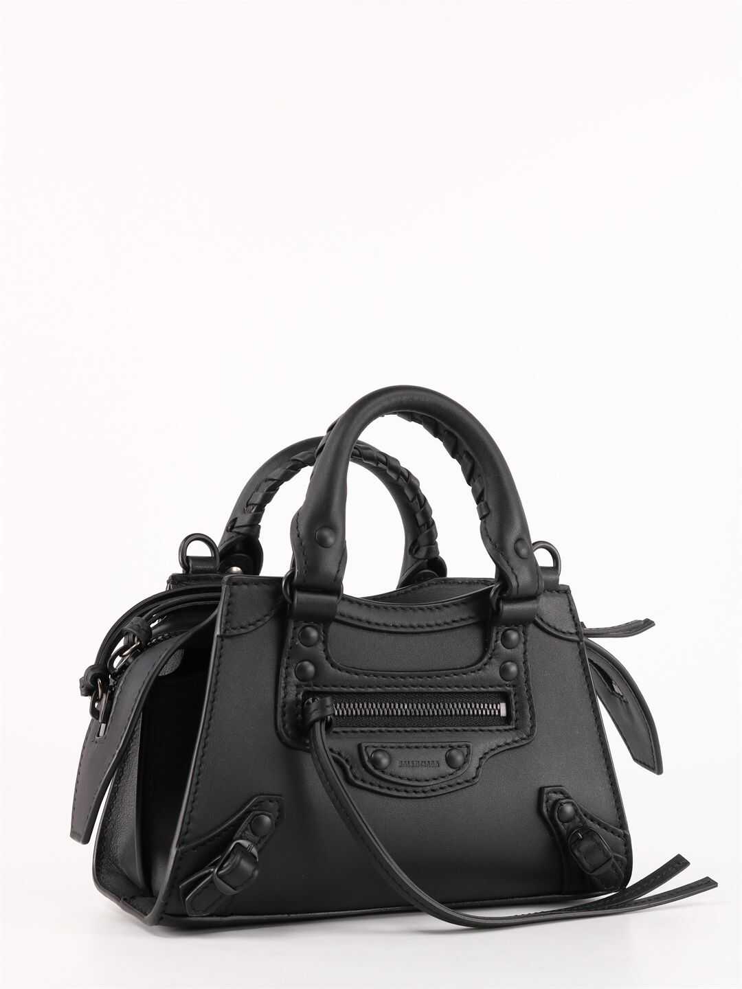 Balenciaga Neo Classic Top Handle Nano Bag Black