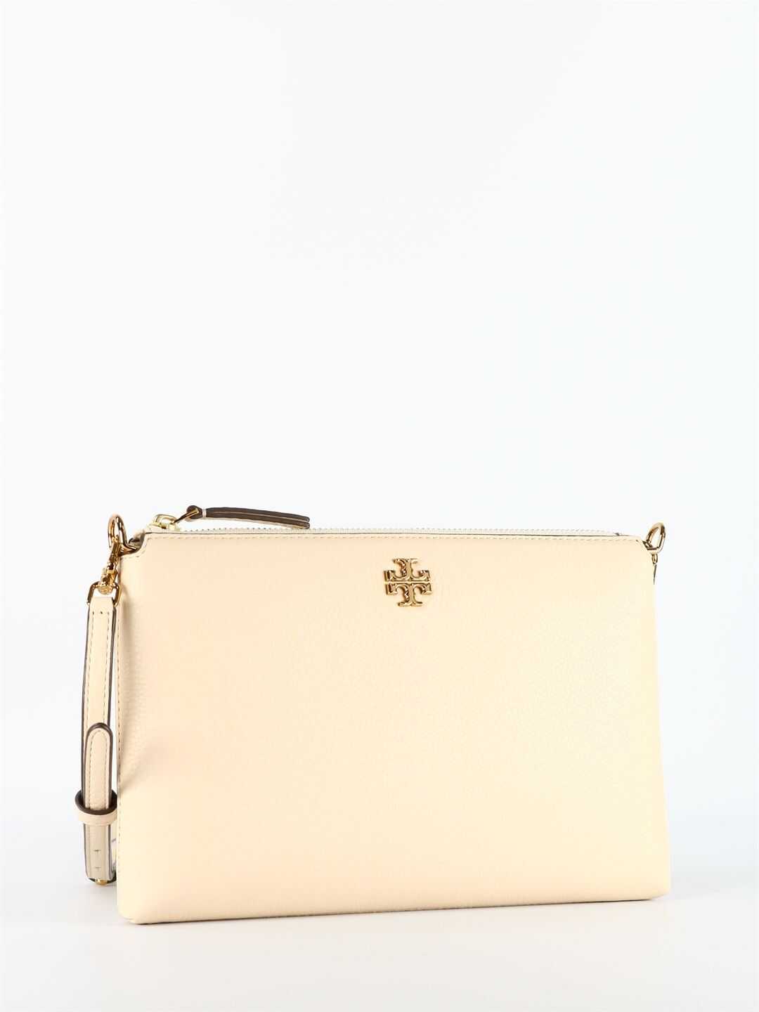 Tory Burch Kira Leather Bag Ivory White