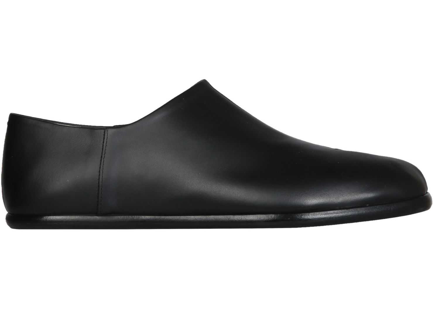 Maison Margiela Flat Tabi Without Laces BLACK