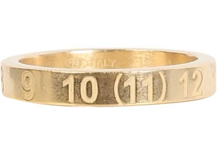 Maison Margiela Ring With Numeric Logo GOLD