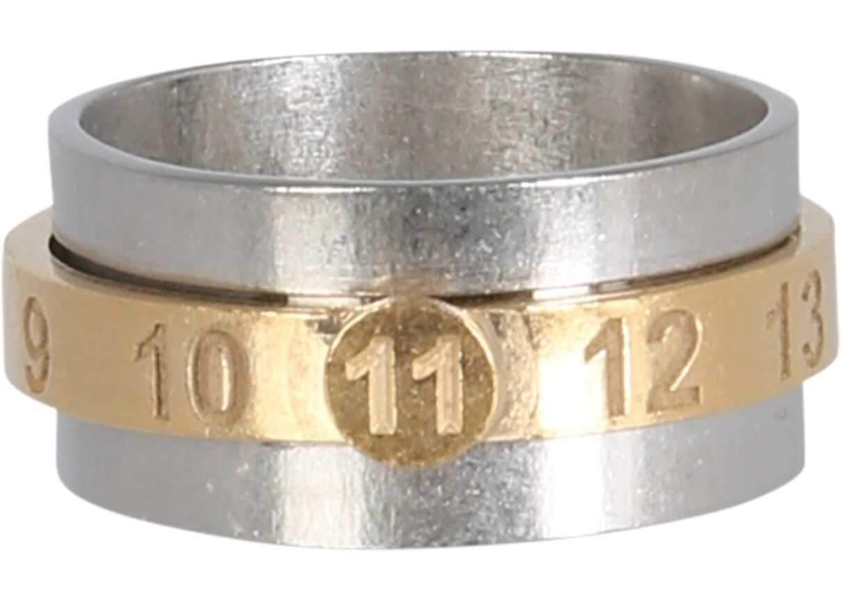 Maison Margiela Ring With Logo GOLD