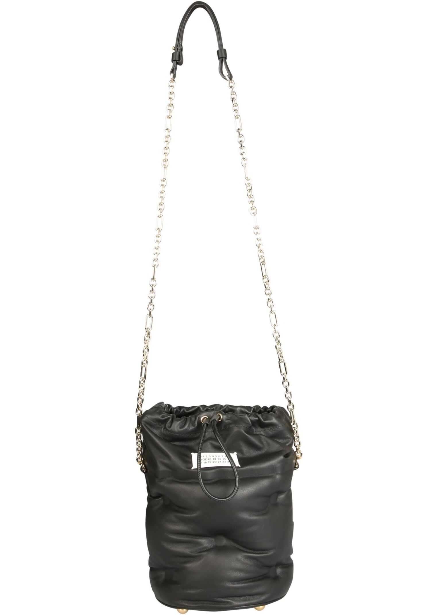 Maison Margiela Glam Slam Bucket Bag BLACK